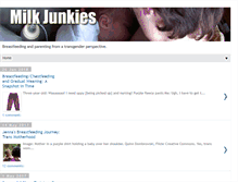 Tablet Screenshot of milkjunkies.net